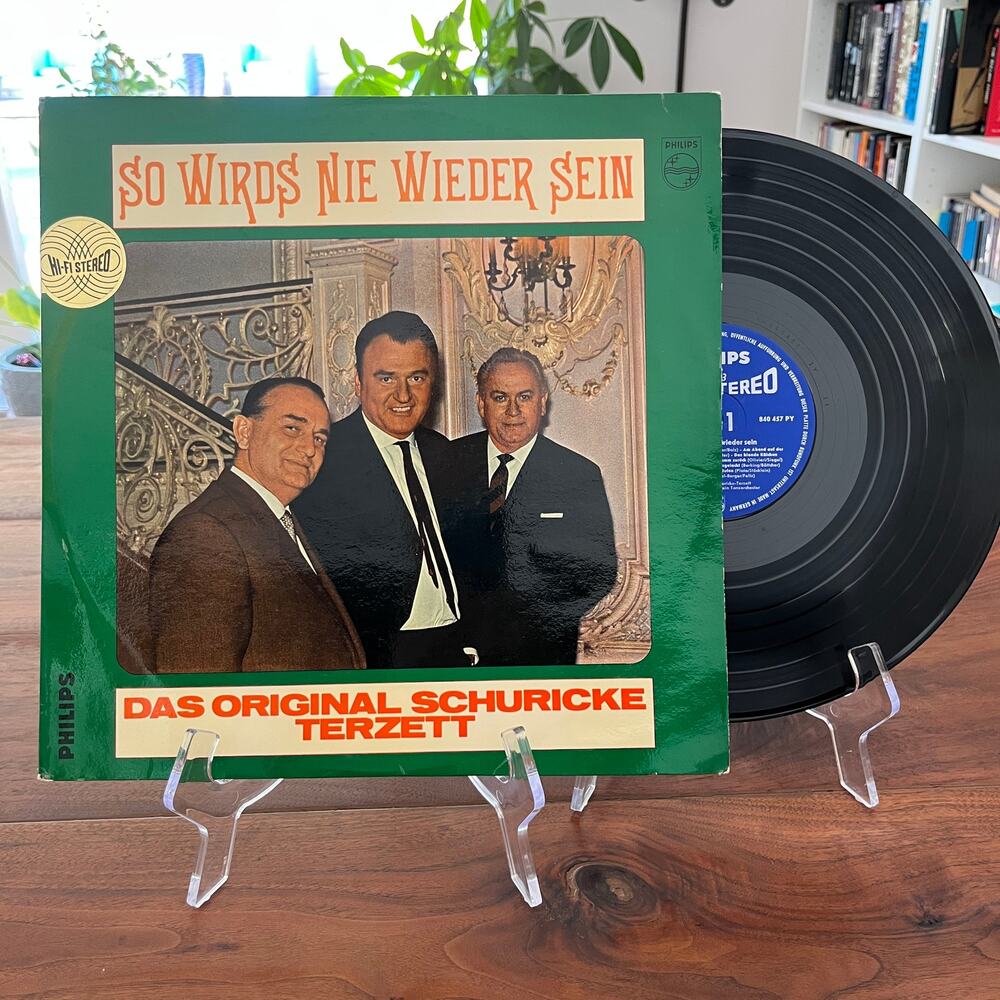 Das Original Schuricke Terzett So Wird's Nie Wieder Sein LP Philips 840 457 PY